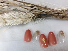 モグネイル(Mogunail)/9.10定額A 金箔デザイン