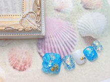 ネイルサロン&スクール ジーナ(GINA)/キラキラマーメイドネイル