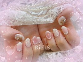 くまさんキルティングネイル