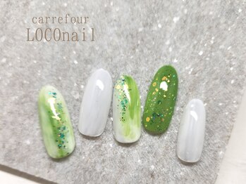 カルフール ロコ ネイル 草加西口店(Carrefour LOCO nail)/トレンド定額コース