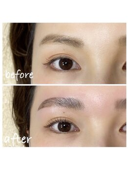 ロレインブロウ 大垣店/まつ毛パーマ＋眉毛パーマHBL