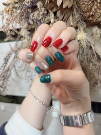 クリスマスネイル＊