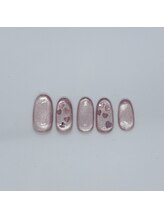 ハルカネイル 羽田空港第1ターミナル(HAIR DRESSER by atelier haruka)/マグネットネイル