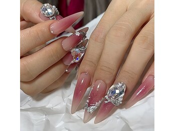 リンネイル 新大久保店(Rin Nail)/＃チークネイル　＃付け放題
