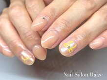 ライズ 本町店(Raize)/リボンネイル/イエローネイル