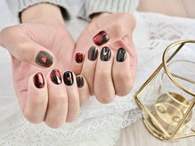 ウーニャ 小山店/heart holo nail