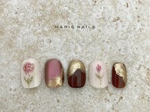 マリーネイルズ 表参道店(MARIE NAILS)/¥8,800 手描きデザイン 0106a