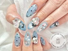 ネイルズガッシュ 蒲田東口店(NAILsGUSH)/マグネット/リボン/ストーン