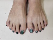 トリプルエイチ 天文館(HHH for nail)の雰囲気（フットネイル）