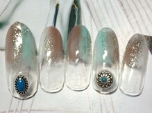 ネイルサロン リリオ(Nail Salon Ririo)/塗りかけ夏ネイル