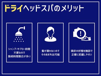 スリープ サンロクマル(Sleep 360)/ドライヘッドスパのメリット