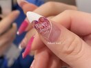 バレンタインネイル