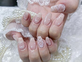 ミナミネイル(MINAMI NAIL)/リボンネイル