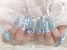 Nail salon Blue iris【ブルーアイリス】長さだし/持ち込み/フィルイン/ワンホン/フィルイン/持ち込み/長さだし