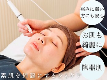 パールホワイトニングサロン 茅ヶ崎店の写真/【透明感あふれるツヤ肌へ】ノーファンデでも自信が持てる♪シミ、くすみを撃退！！シミケア×美肌ケア