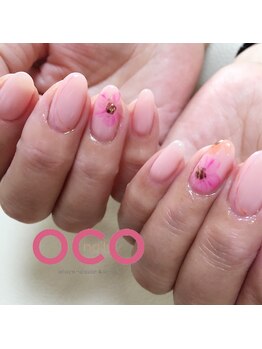 オコネイル ネイルサロンアンドスクール(OCO nail)/nuance flower
