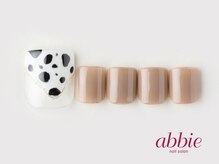 ネイルサロンアビー 北千住店(abbie)/ダルメシアンミラー　￥11022