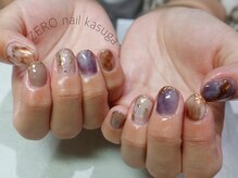 ヘアーゼロネイル(HAIR ZERO nail)/入倉限定秋ニュアンス