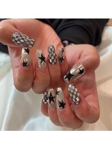 ネイルアンドアイラッシュヴィーナ ゆめタウン廿日市店 (Nail&EyeLash Vina)/ミラーボールネイル