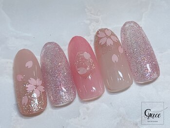 ネイルサロン グレイス(Grace)/春デザイン定額