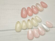 スターネイル プラス 本町店(Star Nail plus)/綺麗めラメ掛けart