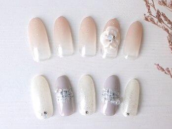 ユイアス(YUias...)の写真/パラジェル認定◆大人が寛げるPrivateSalon＊シンプルだからこその技術力♪初回オフ込キャンペーン8種¥7700