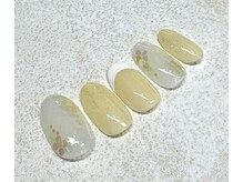 ブルージュ/4月定額ネイル