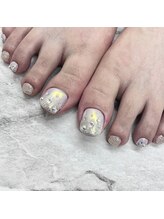 バニラ アイ アンド ネイル(vanilla eye&nail)/フット 選べるデザインアート