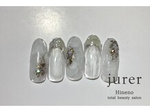 ネイルアンドアイラッシュデザインサロン ジュレ 日根野店/定額コース7700円