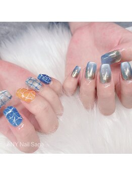 エニー アイラッシュアンドネイル 佐賀店(ANY Eyelash&Nail)/持込デザイン