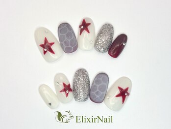 エリクサーネイル 五反田(Elixir Nail)/定額b カジュアル/クーポン使用