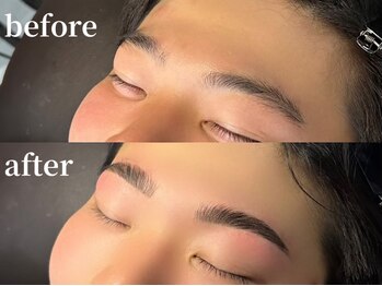 エムズアイブロウ 大和西大寺(M’sアイブロウ)/メンズハリウッドブロウリフト