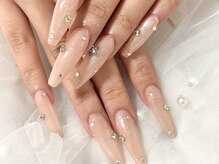 private salon Ruly nail/キレイめロングネイル:*+.