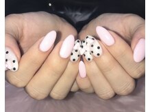 アイネイルズ 四条河原町店(I-nails)/ピンクネイル rina指名パーツ☆