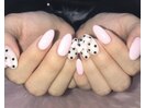 ピンクネイル rina指名パーツ☆