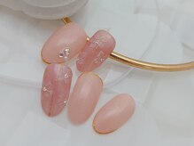 ネイルサロンアンドスクール ディスディアーナ(Disdirena)/4月ジェル定額Aコース/シンプル