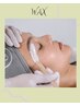 お顔のデザインWAX脱毛（眉は含まない）+鎮静パック　¥8,800→¥8,000