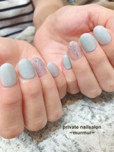 プライベート ネイルサロン マーマ(murmur)/キラキラワンポイント