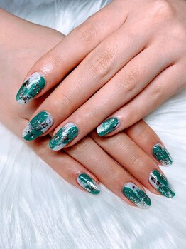 アムルーズ(Amoureuse)/ニュアンスクリアネイル♪