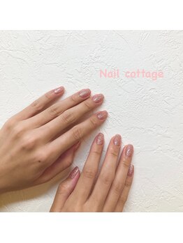ネイルコテージ 新宿南口店(Nail cottage)/キラキラワンカラー