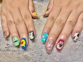 キャラクターネイル