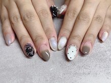 ネイルサロン ジュノ(JUNO)/アート4本 担当あおい