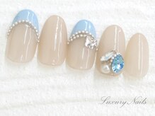 ラグジュアリーネイルズ オオミヤ(Luxury Nails Omiya)/上品*フレンチネイル