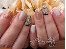 ワンポイントツィードネイル♪