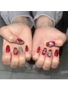 red×レオパード