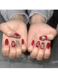 red×レオパード