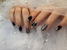 エーナイン イオン秋田中央店/シルバーミラーネイル