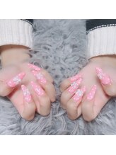 u.Neek【ユニーク】長さだし/スカルプ/定額/持ち込み/海外風/ベイビーブーマー/【スカルプ】オーダーデザイン