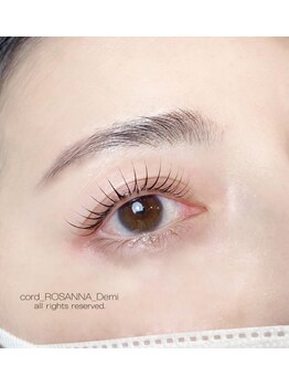 cord長野店《まつ毛パーマ/パリジェンヌ/フラットラッシュ/マツエク/LED/眉毛》/まつげパーマ(カールタイプ)