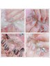 【華やかシンプルネイル】マグネットジェル♪¥8000→¥7000